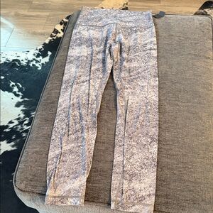Lululemon Athletica Marble Patterned Leggings